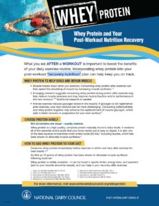 WHEY Protein flyer