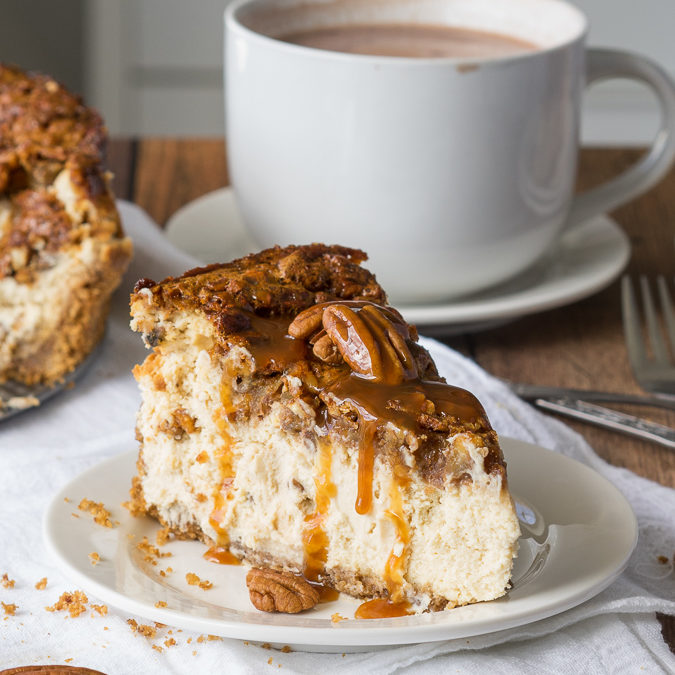 Brown Sugar Pecan Pie Cheesecake