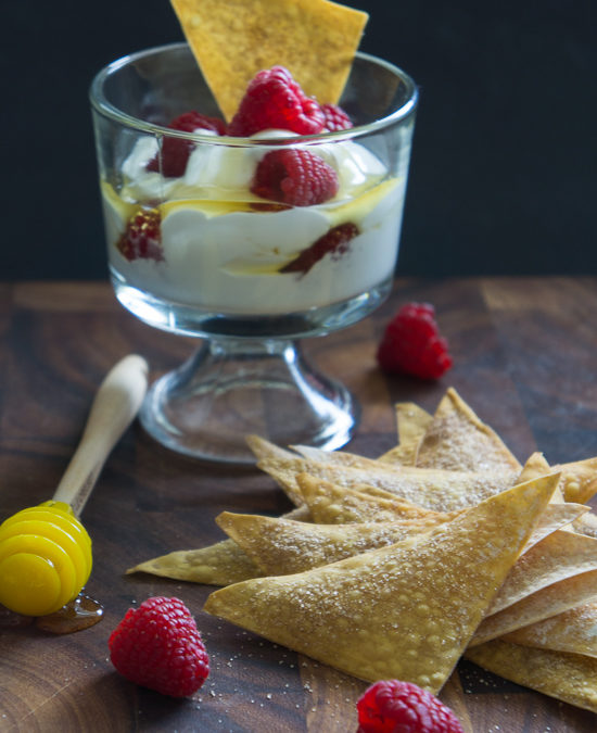Raspberry Greek Yogurt Parfait