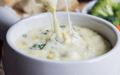 Spinach and Artichoke Fondue