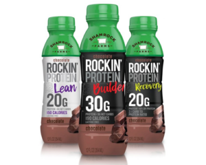 Rockin' Protein Shamrock Farms milk