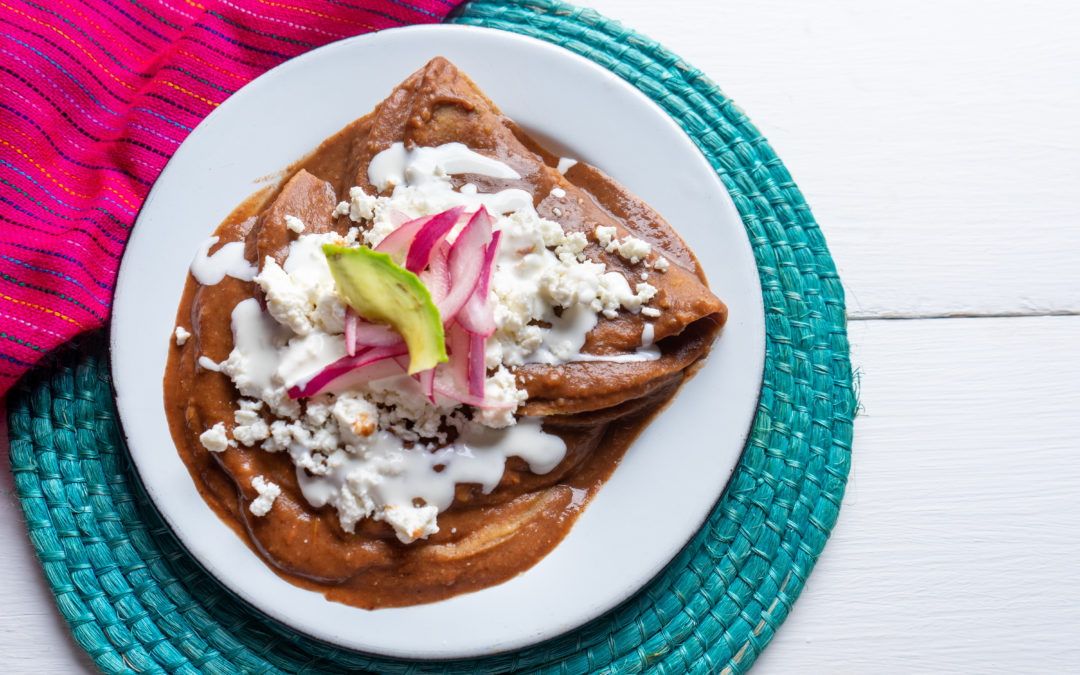 Guacamole Salsa Enchiladas Arizona Milk Producers