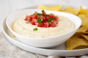 Devon Kennar's White Queso Dip with Bison